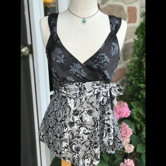 Bandolino classy sleeveless top sz 6 - Picture 5 of 8